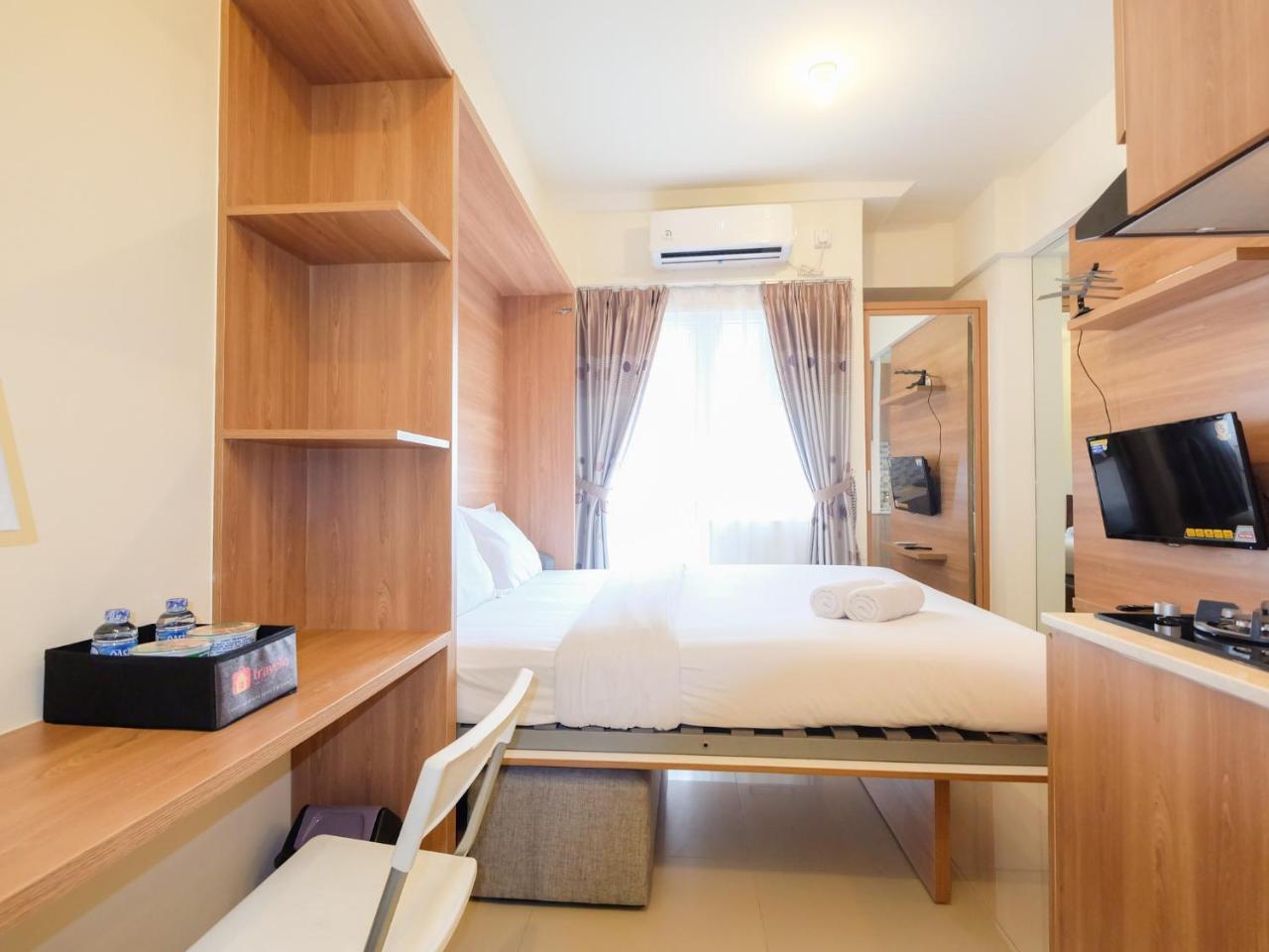 Modern Studio At Green Pramuka City Apartment Near To Shopping Center By Travelio Jakarta Buitenkant foto