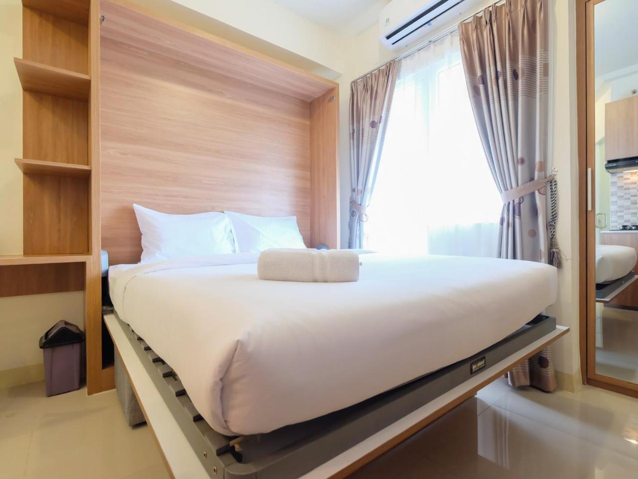 Modern Studio At Green Pramuka City Apartment Near To Shopping Center By Travelio Jakarta Buitenkant foto