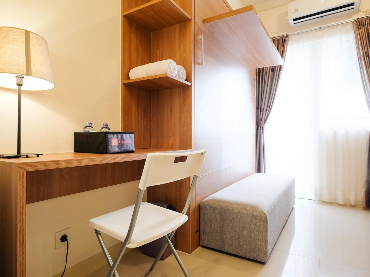 Modern Studio At Green Pramuka City Apartment Near To Shopping Center By Travelio Jakarta Buitenkant foto